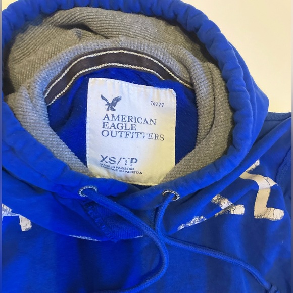 AE Blue Hoodie - Picture 3 of 7